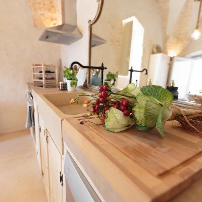 The Kitchen of Villa Agave Ostuni for holidays rent